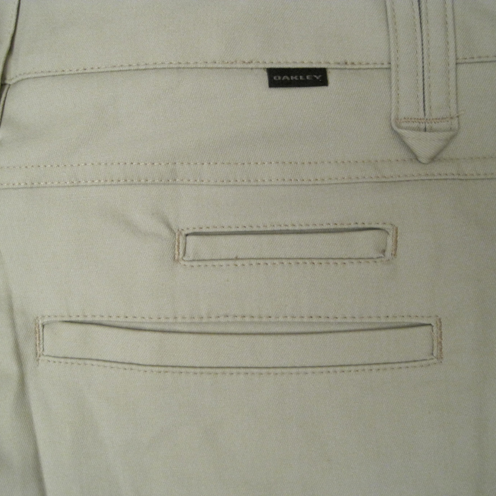 OAKLEY MEN'S KHAKI CASUAL BEIGE SHORT TAN 31 - Picture 5 of 5